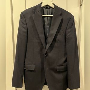 Saks Fifth Avenue navy cashmere blazer 38R